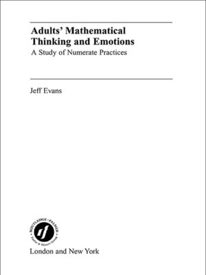 cover image of Adults' Mathematical Thinking and Emotions